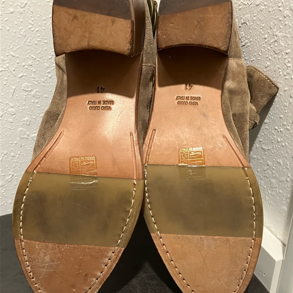 Sundance Booties With Open Toe And Heel Size 41 - image 6